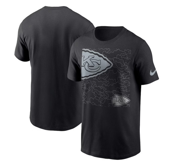 Men’s Kansas City Chiefs Black T-Shirt