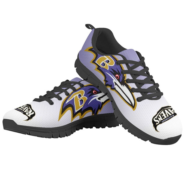 Women's NFL Baltimore Ravens Lightweight Running Shoes 018