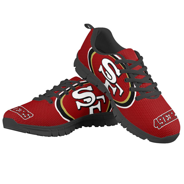 Women's NFL San Francisco 49ers Lightweight Running Shoes 011