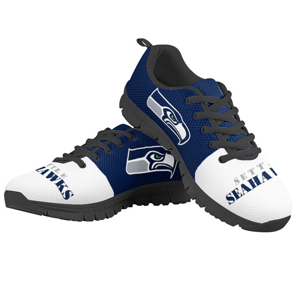 Women's NFL Seattle Seahawks Lightweight Running Shoes 015