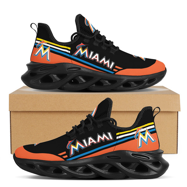 Women's Miami Marlins Flex Control Sneakers 001