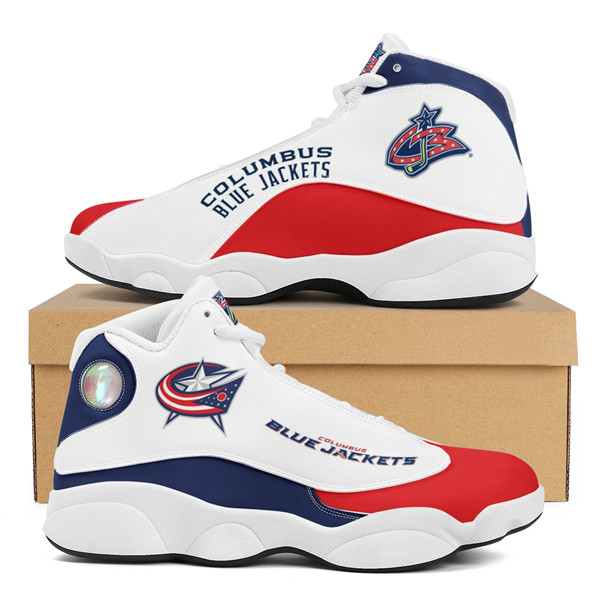 Women's Columbus Blue Jackets Limited Edition JD13 Sneakers 001