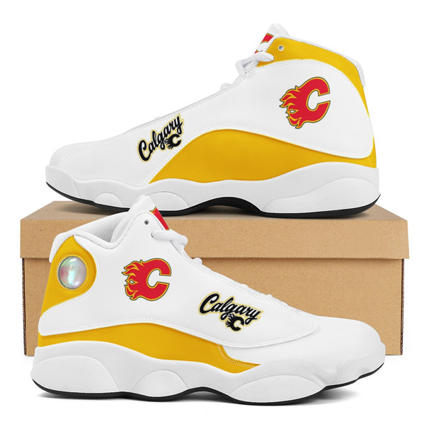 Women's Calgary Flames Limited Edition JD13 Sneakers 001