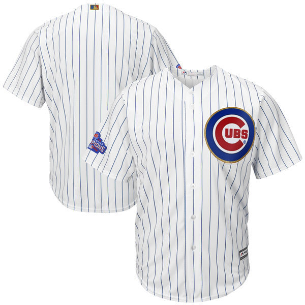 Men's Chicago Cubs Majestic Fashion White/Gold 2017 Gold Program Cool Base Team Stitched MLB Jersey