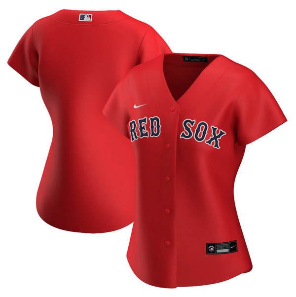 Women's Boston Red Sox ACTIVE PLAYER Custom Red Stitched MLB Jersey