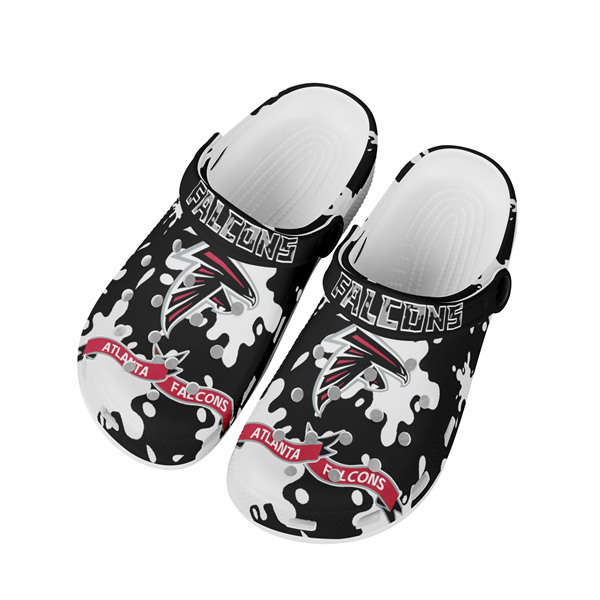 Women's Atlanta Falcons Bayaband Clog Shoes 003