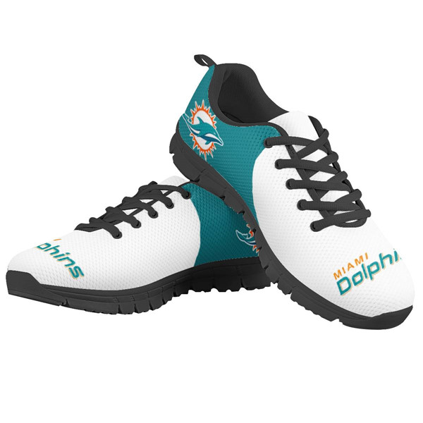 Women's NFL Miami Dolphins Lightweight Running Shoes 006