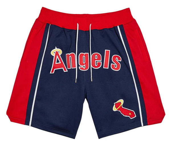 Men's Los Angeles Angels Just Don MLB Shorts (Run Smaller)