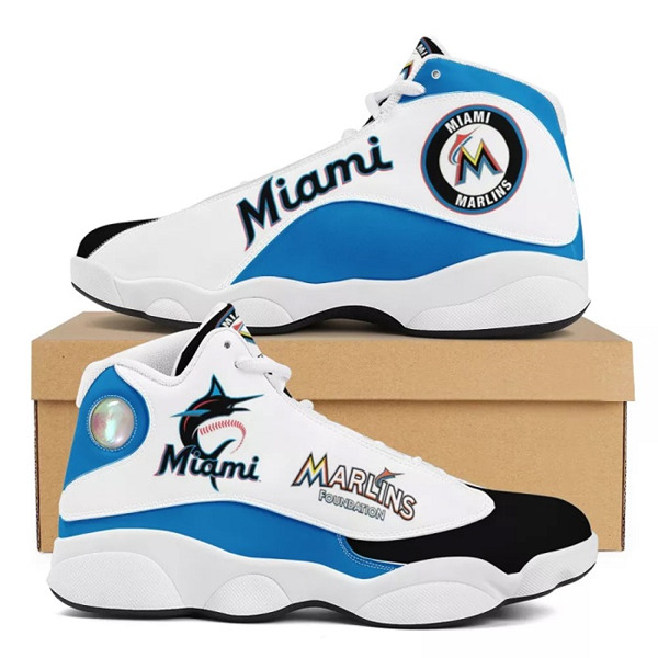 Women's Miami Marlins Limited Edition JD13 Sneakers 001