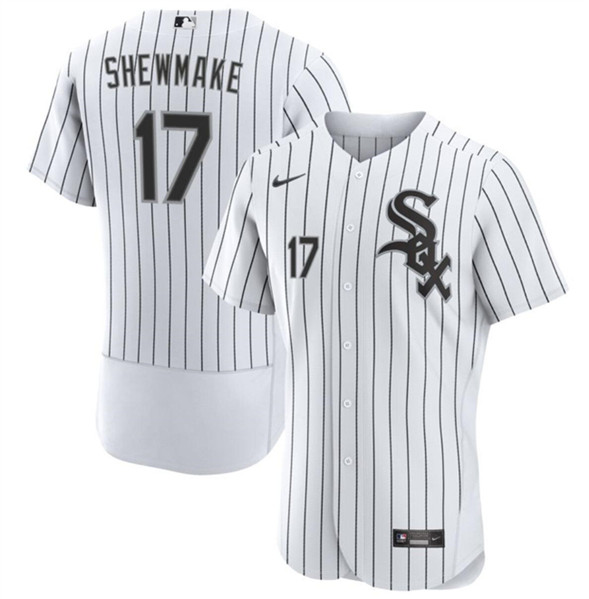 Men's Chicago White Sox #17 Braden Shewmake White Flex Base Stitched Baseball Jersey