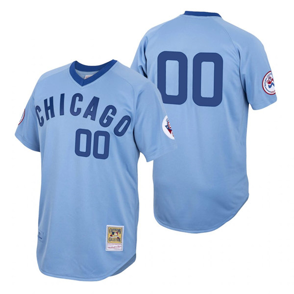 Men's Chicago Cubs ACTIVE PLAYER Custom Blue Stitched Jersey