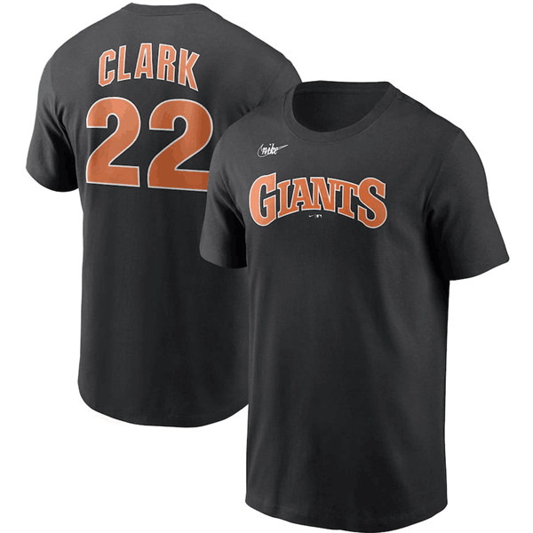 Men's San Francisco Giants #22 Will Clark MLB T-Shirt