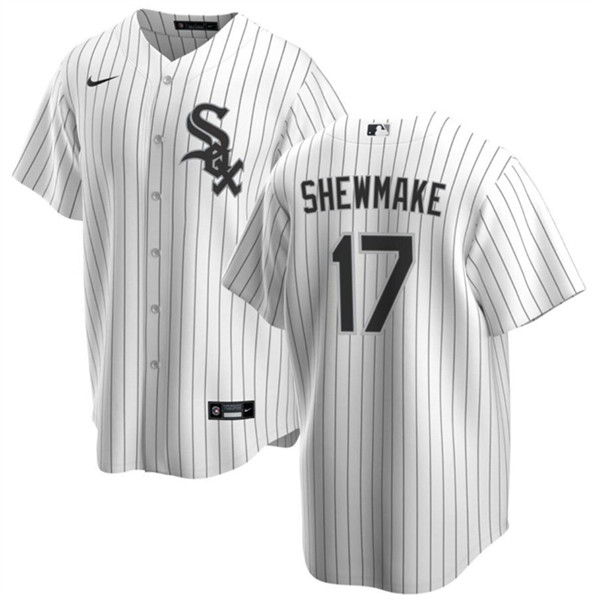 Men's Chicago White Sox #17 Braden Shewmake White Cool Base Stitched Jersey