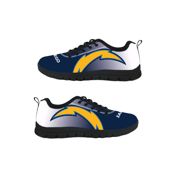 Women's NFL Los Angeles Chargers Lightweight Running Shoes 009