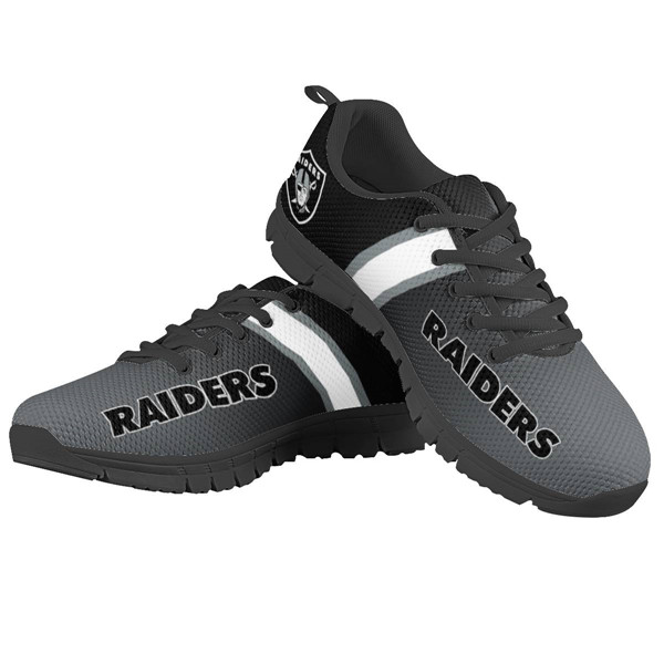 Women's NFL Las Vegas Raiders Lightweight Running Shoes 010