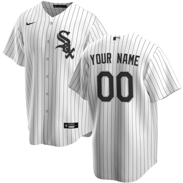 Men's Chicago White Sox ACTIVE PLAYER Custom White Stitched MLB Jersey
