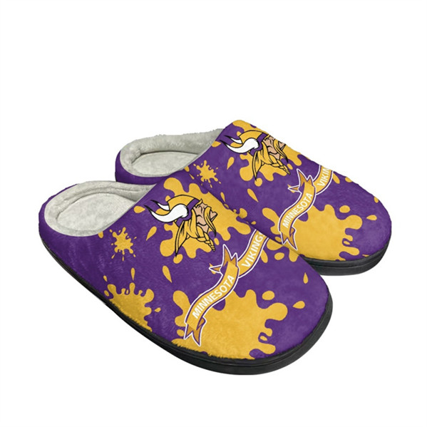 Women's Minnesota Vikings Slippers/Shoes 006