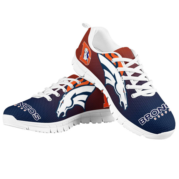 Women's NFL Denver Broncos Lightweight Running Shoes 014