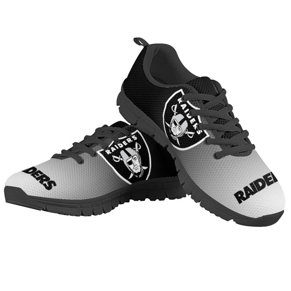 Women's NFL Las Vegas Raiders Lightweight Running Shoes 007