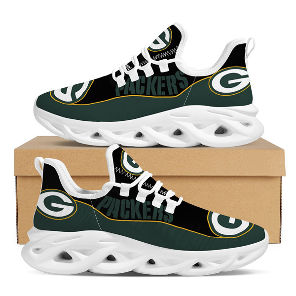 Women's Green Bay Packers Flex Control Sneakers 002