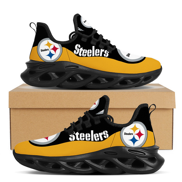 Women's Pittsburgh Steelers Flex Control Sneakers 001