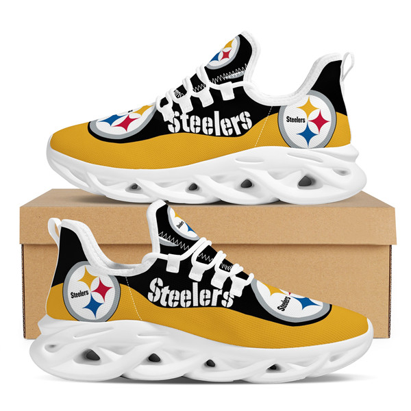 Women's Pittsburgh Steelers Flex Control Sneakers 002
