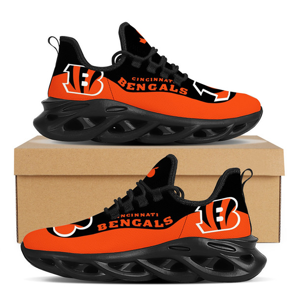 Women's Cincinnati Bengals Flex Control Sneakers 001