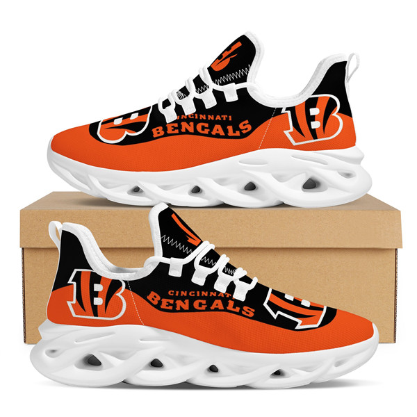 Women's Cincinnati Bengals Flex Control Sneakers 002 [NikeNFL_Bengals ...
