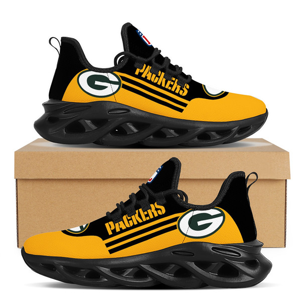 Women's Green Bay Packers Flex Control Sneakers 003