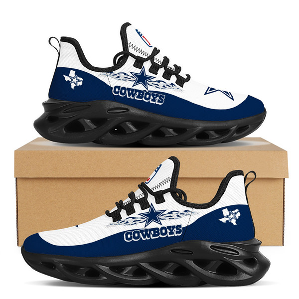 Women's Dallas Cowboys Flex Control Sneakers 005