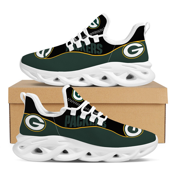 Women's Green Bay Packers Flex Control Sneakers 008