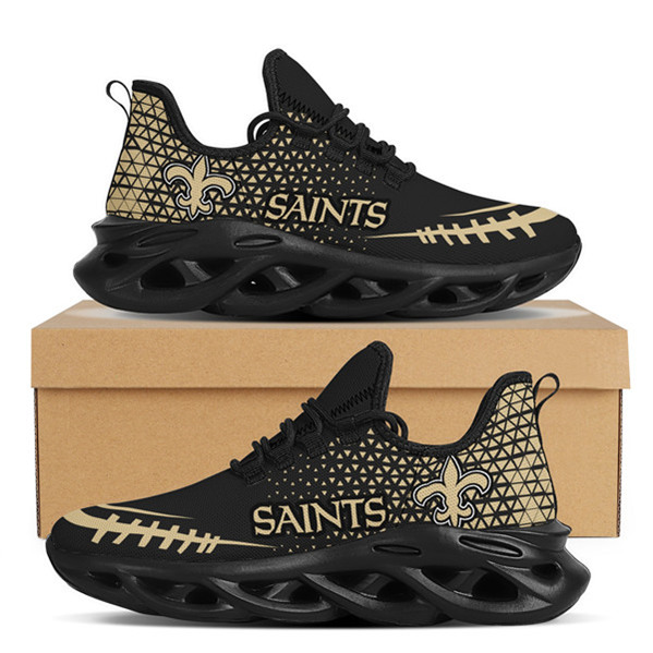 Women's New Orleans Saints Flex Control Sneakers 010