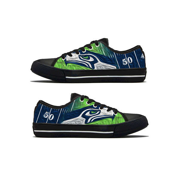 Women's NFL Seattle Seahawks Lightweight Running Shoes 022