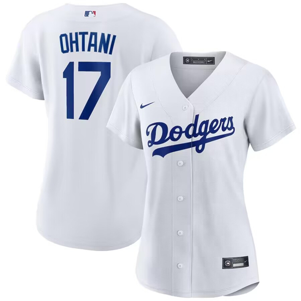 Women's Los Angeles Dodgers Customized White Cool Base Stitched Baseball Jersey