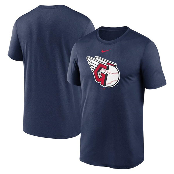 Men's Cleveland Guardians Navy T-Shirt