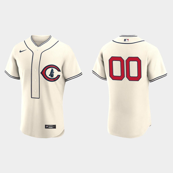 Men's Chicago Cubs ACTIVE PLAYER Custom Cream 2022 Field of Dreams Stitched Baseball Jersey