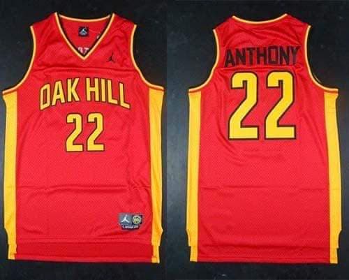 Men's Oklahoma City Thunder #22 Anthony Stitched NBA Jersey
