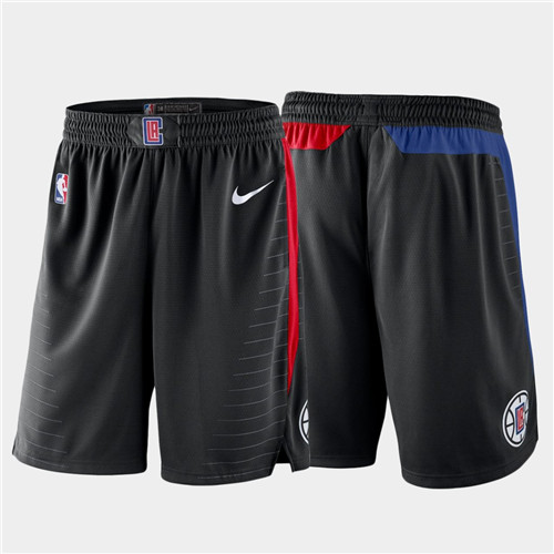 Men's Los Angeles Clippers Black Shorts (Run Smaller)
