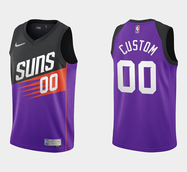 Men's Phoenix Suns ACTIVE CUSTOM Earned Edition Stitched NBA Jersey