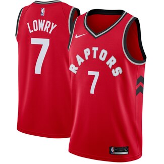 Men's Toronto Raptors #7 Kyle Lowry Red Stitched NBA Jersey