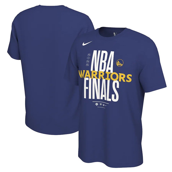 Men's Golden State Warriors 2022 Royal NBA Finals Spirit T-Shirt