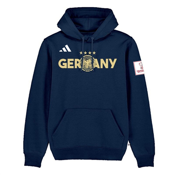 Men's Germany FIFA World Cup Soccer Navy Hoodie