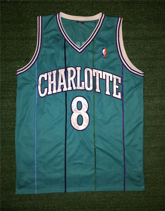 Men's Charlotte Hornets #8 Kobe Bryant Stitched NBA Jersey