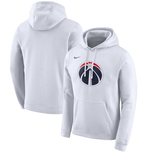 Washington Wizards White 201920 City Edition Club Pullover Hoodie