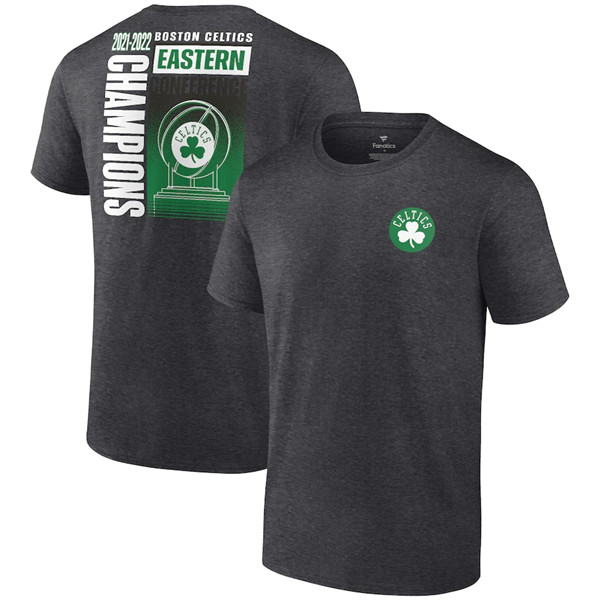 Men's Boston Celtics 2022 Gray Eastern Conference Champions T-Shirt