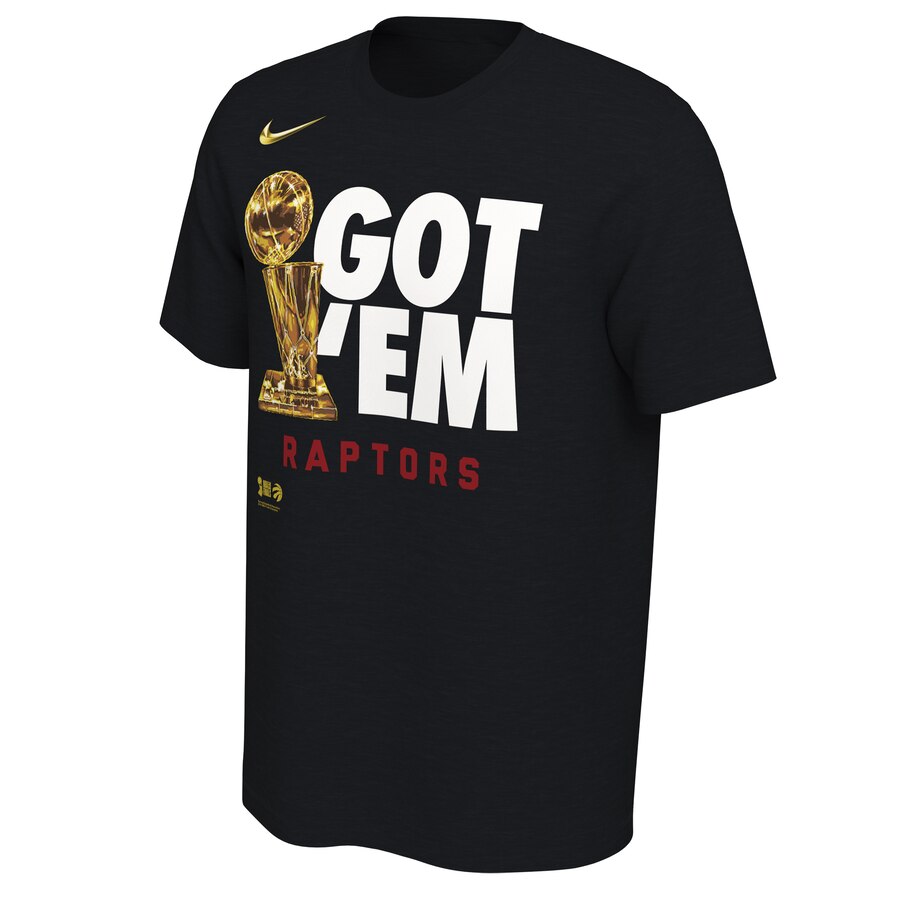 Men's Toronto Raptors Black 2019 NBA Finals Champions Celebration Parade T-Shirt