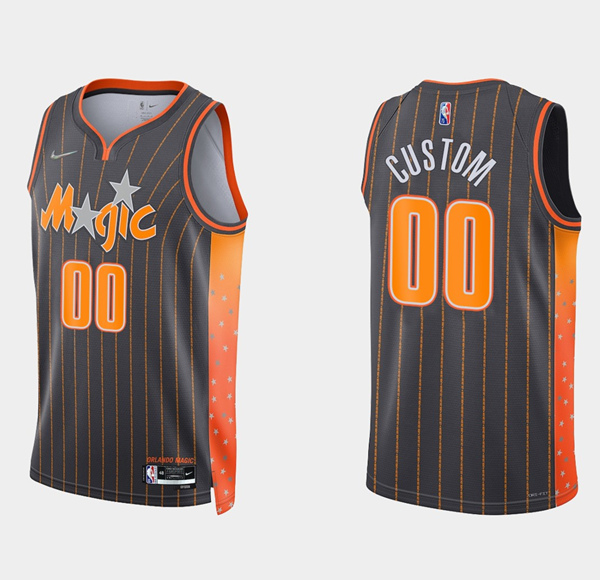 Men's Orlando Magic Active Custom 75th Anniversary Stitched Basketball Jersey