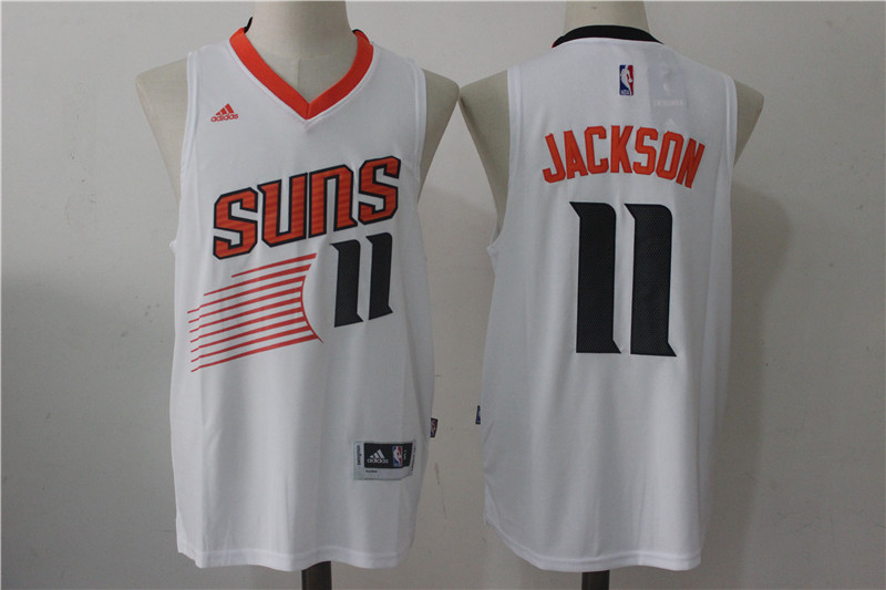 Men's Phoenix Suns #11 Josh Jackson White Stitched NBA Jersey