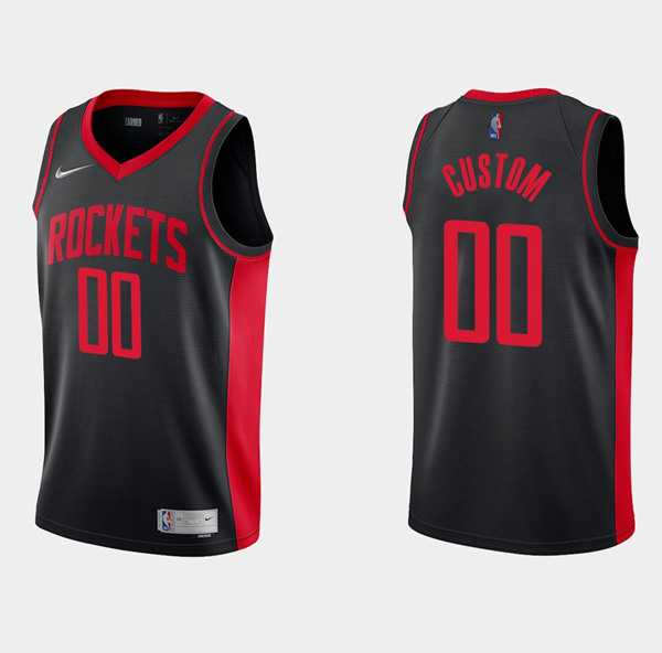 Men's Houston Rockets ACTIVE CUSTOM Earned Edition Stitched NBA Jersey