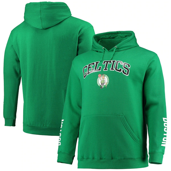 Men's Boston Celtics Green Pullover Hoodie